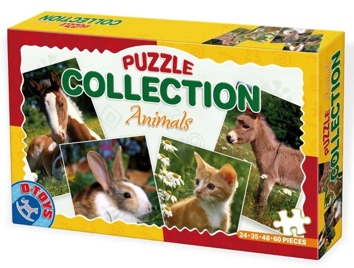 4 Puzzles animaux