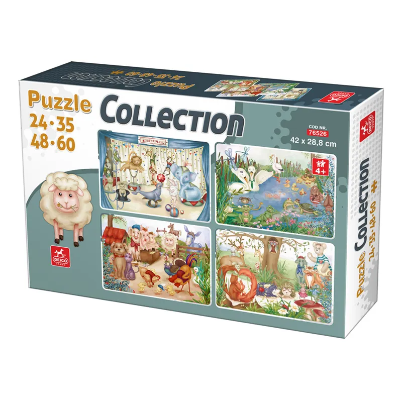 4 Puzzles - Animaux