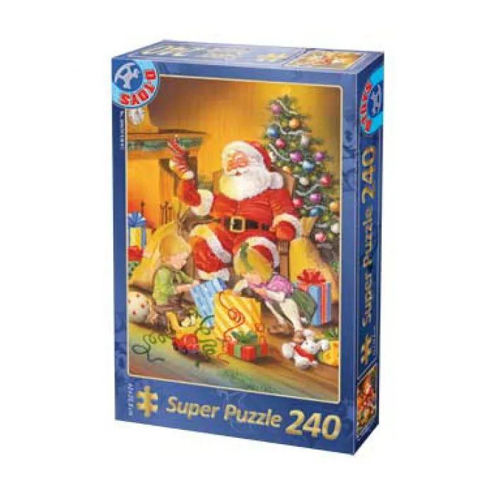 Puzzle de Noël - La découverte des cadeaux