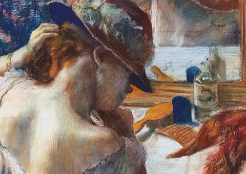 Degas Edgar - In Front of the Mirror