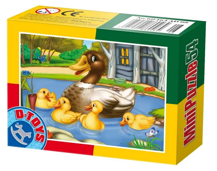 Mini Puzzle : Canard et ses cannetons