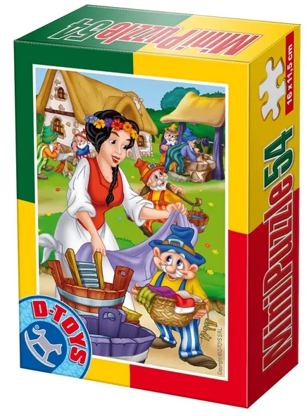 Mini Puzzle : Blanche Neige et les 7 Nains