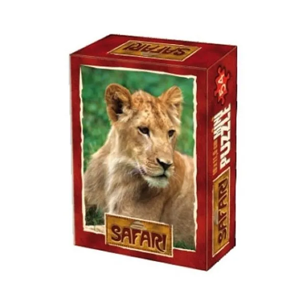 Mini Puzzle - La lionne