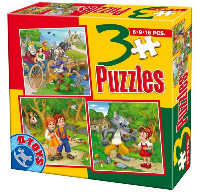 Contes et Légendes : Hansel et Gretel, Le chat Botté, le Petit Chaperon Rouge