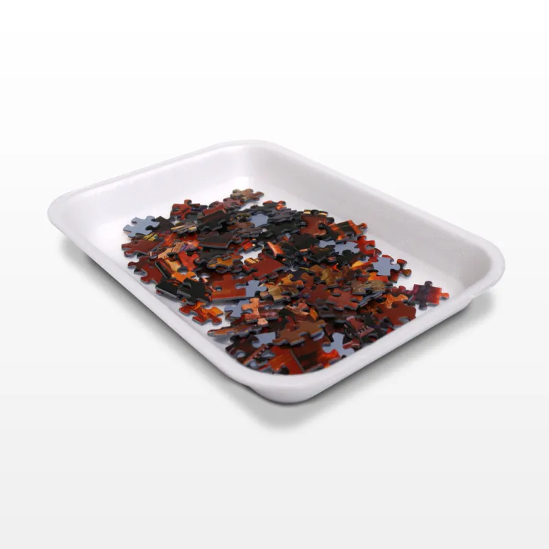 5 boîtes de Tri Blanches - 29 cm x 20.5 cm