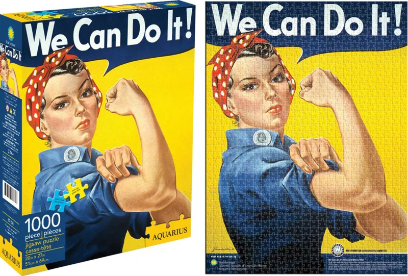 Rosie the Riveter - Poster de Guerre