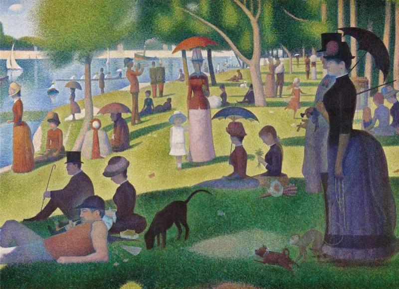 Seurat Georges - Un dimanche Après-Midi à l'Île de la Grande Jatte