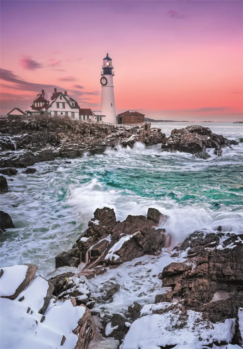 Première Neige à Portland Head