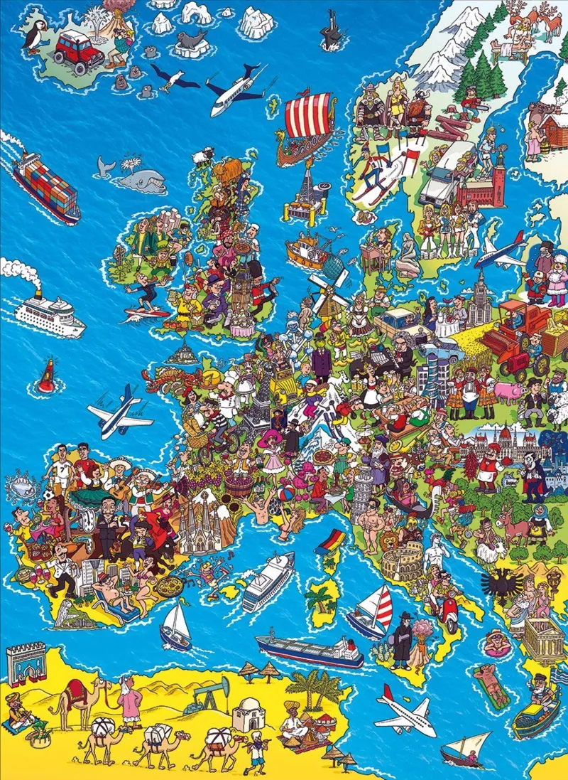 Carte de l'Europe