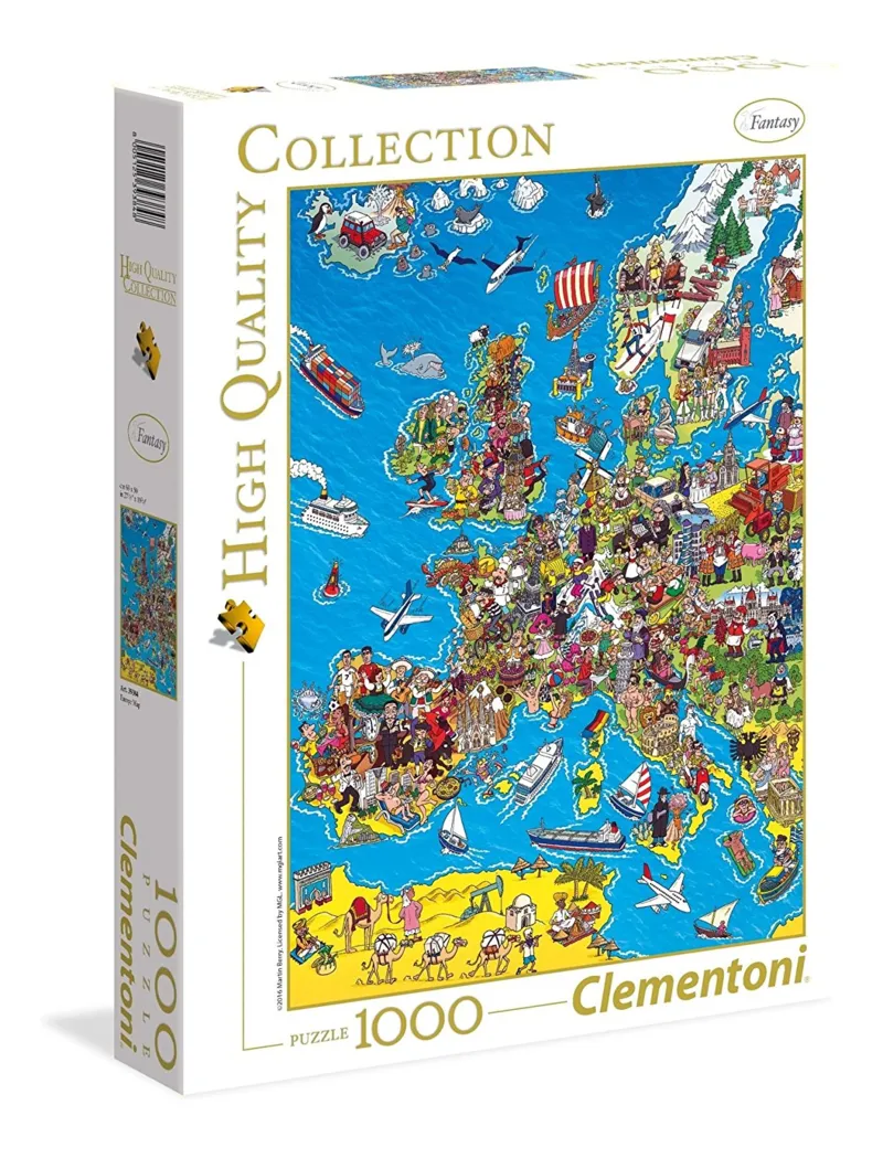 Carte de l'Europe
