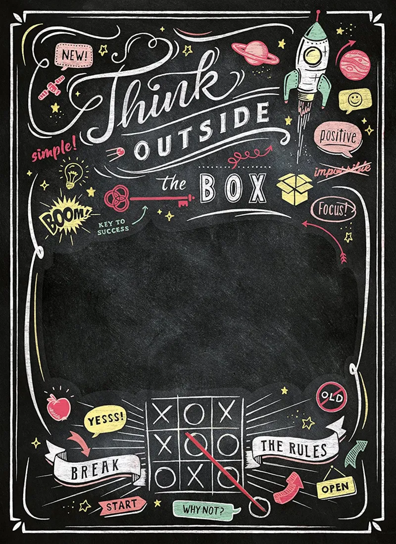 Puzzle Tableau Noir - Think Outside the Box