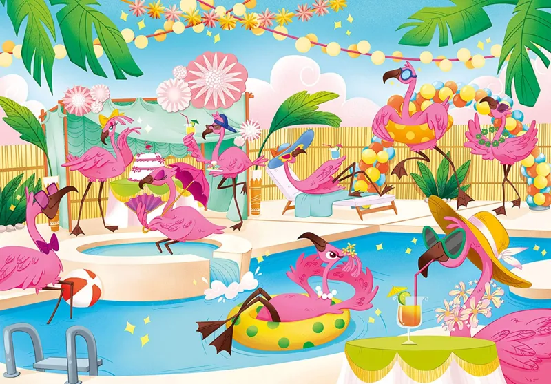 Supercolor Flamingo Party - Effet Brillant