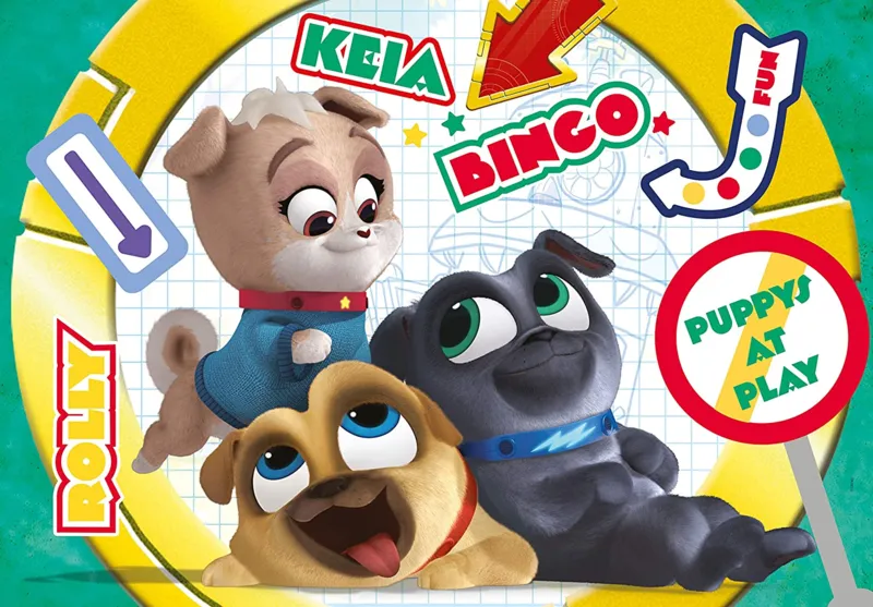 Puppy Dog Pals Supercolor Puzzle