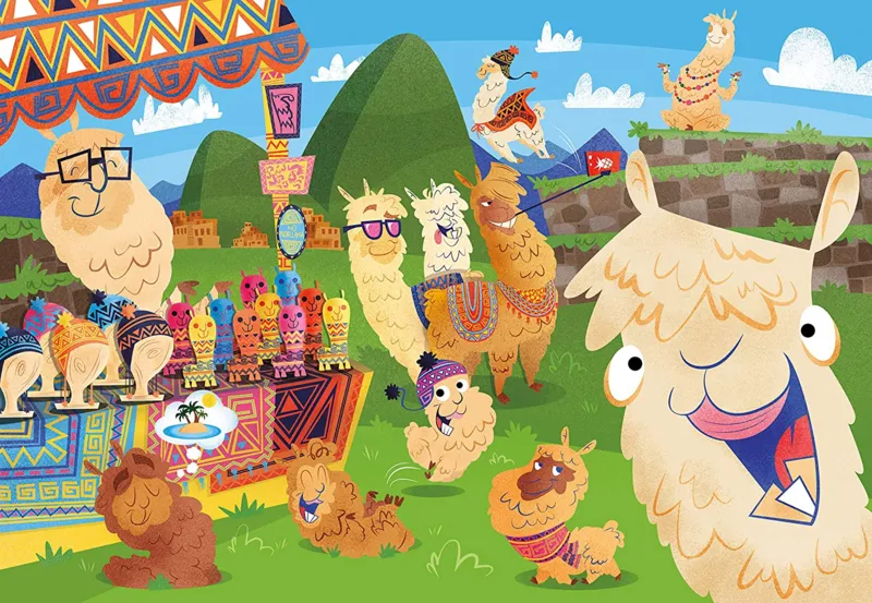 Lama-Supercolor Puzzle