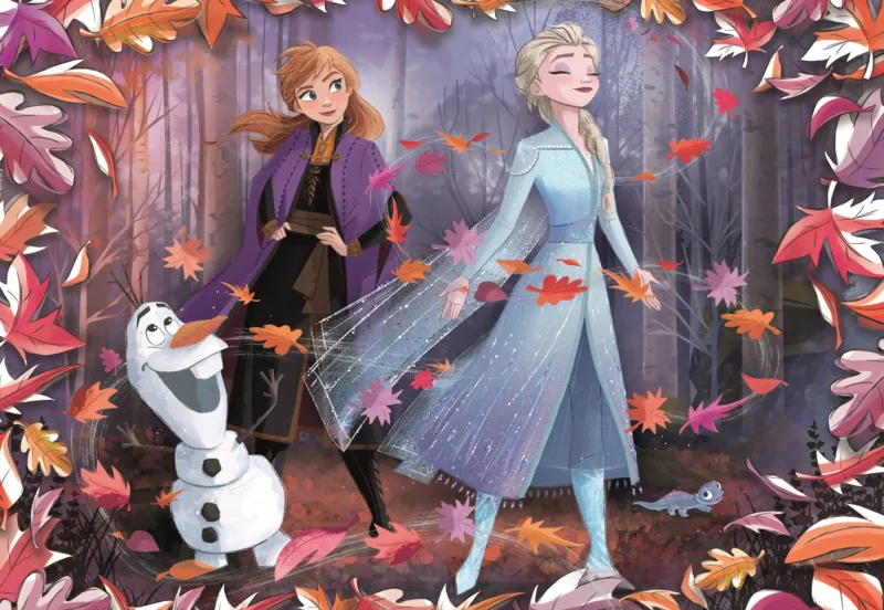 Puzzle Brillant - La Reine des Neiges 2