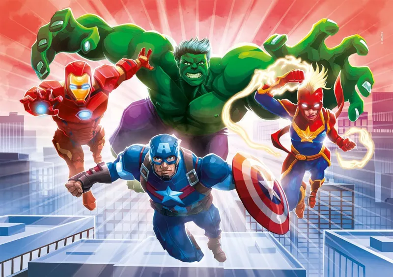 Puzzle Phosphorescent - Marvel Avengers