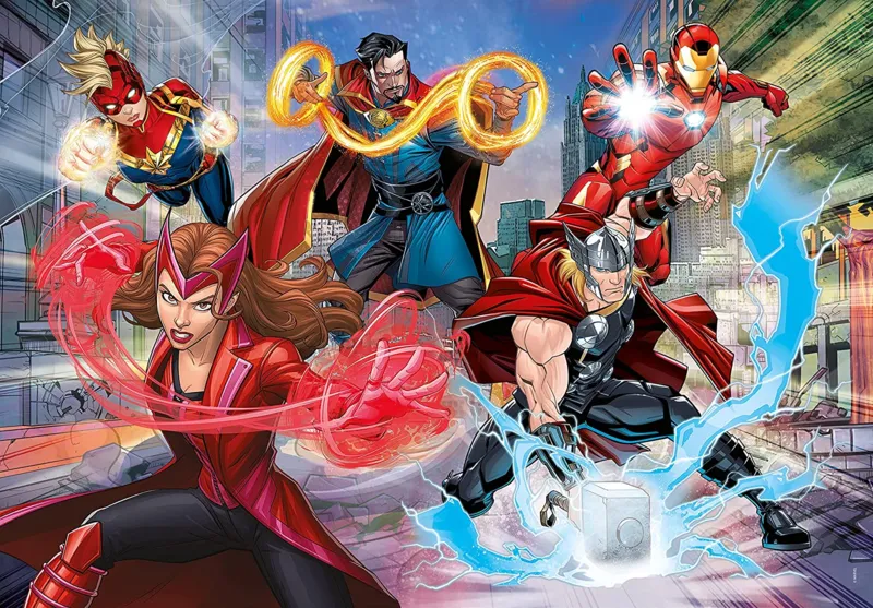 Pièces XXL - Super Color - Glitter Effect - Marvel Avengers