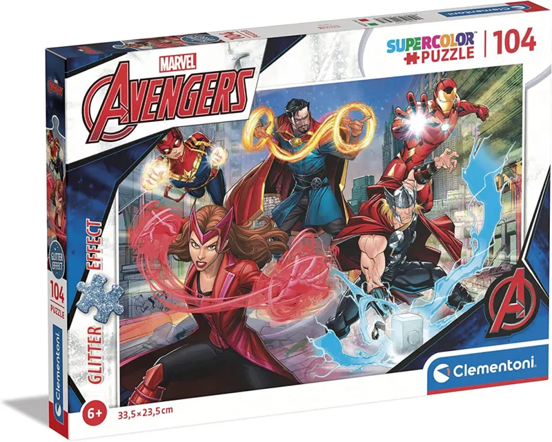 Pièces XXL - Super Color - Glitter Effect - Marvel Avengers