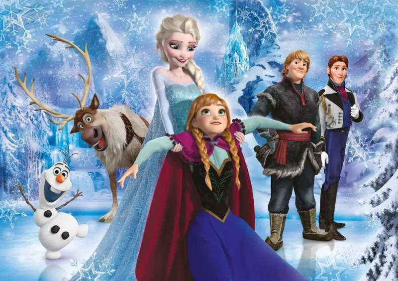 Puzzle Brillant - La Reine des Neiges