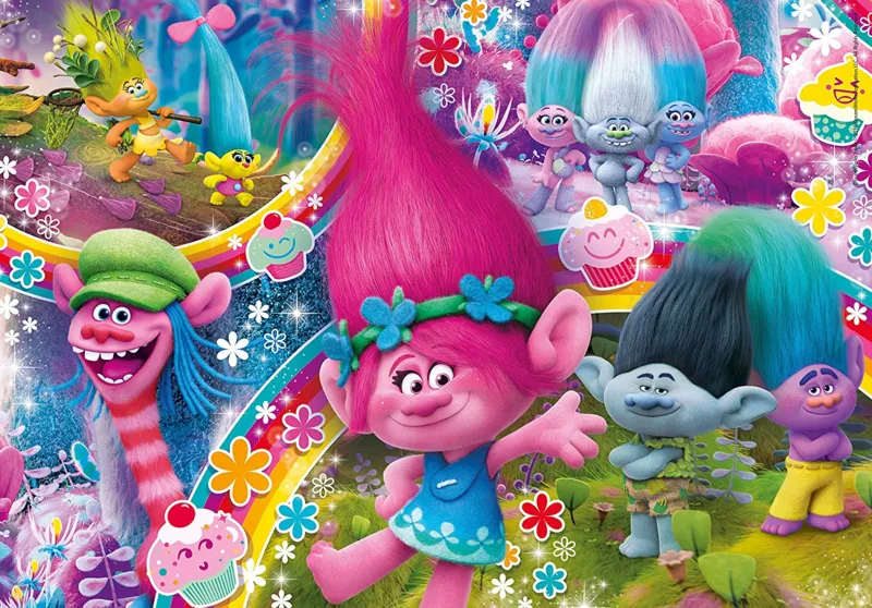Puzzle Brillant - Trolls