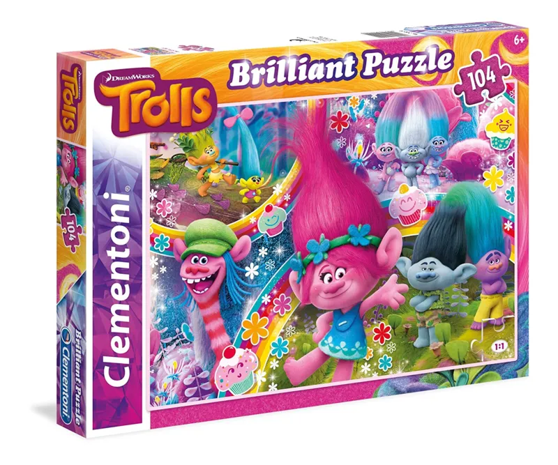 Puzzle Brillant - Trolls