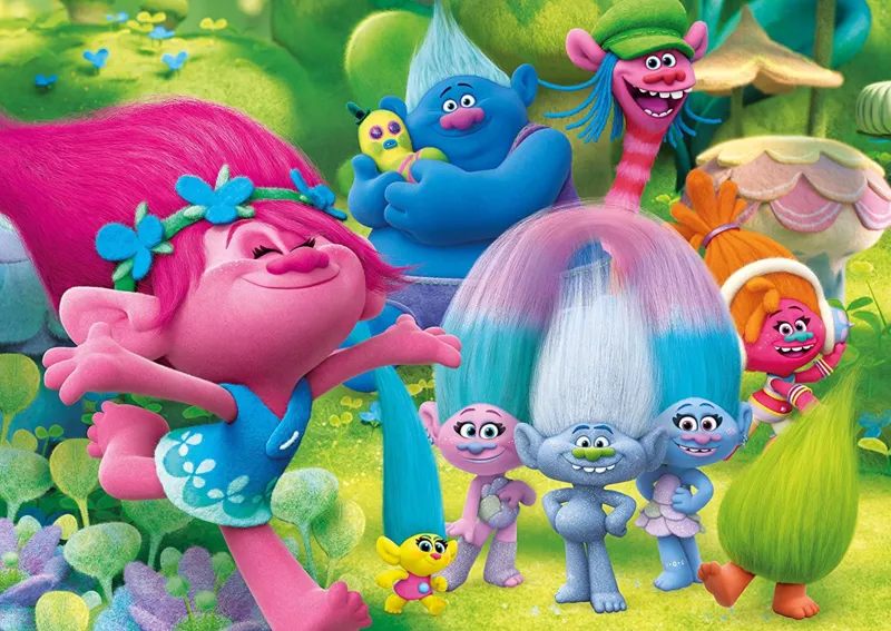 Puzzle Géant de Sol - Trolls