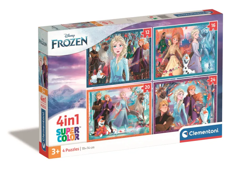 4 Puzzles - La Reine des Neiges