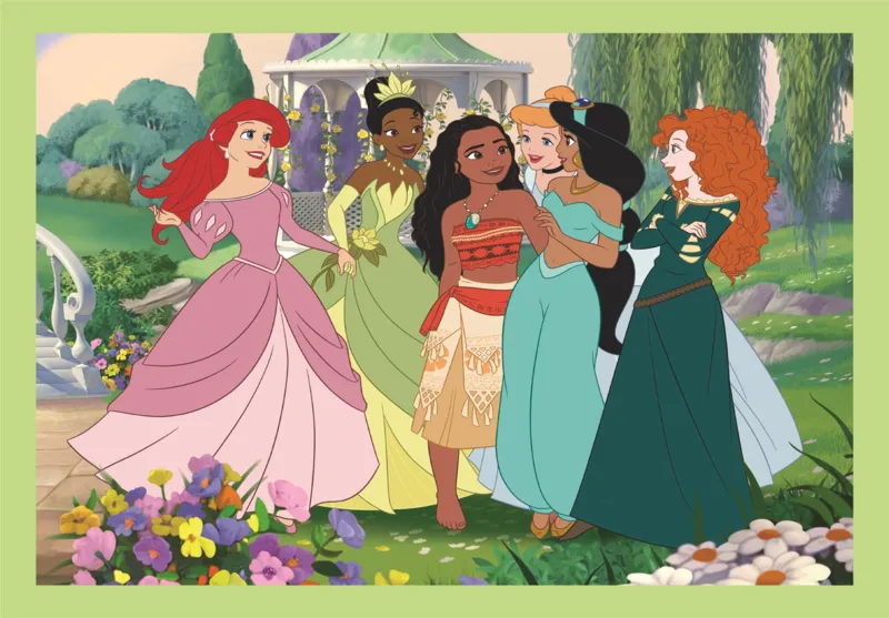 4 Puzzles - Disney Princess