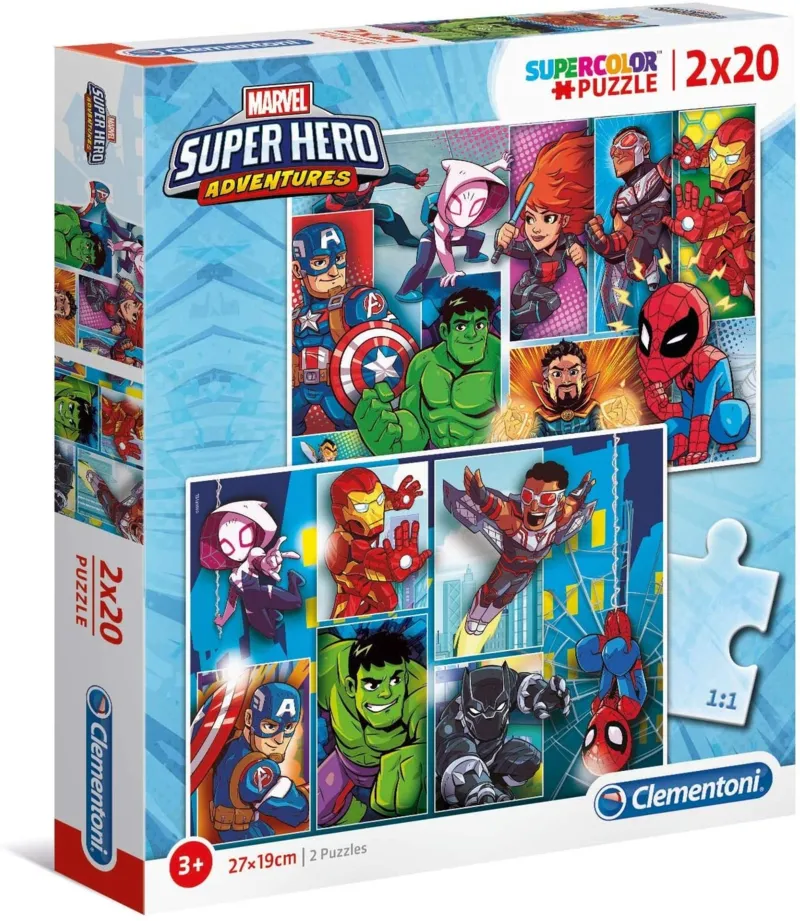 2 Puzzles - Marvel Super Heroes
