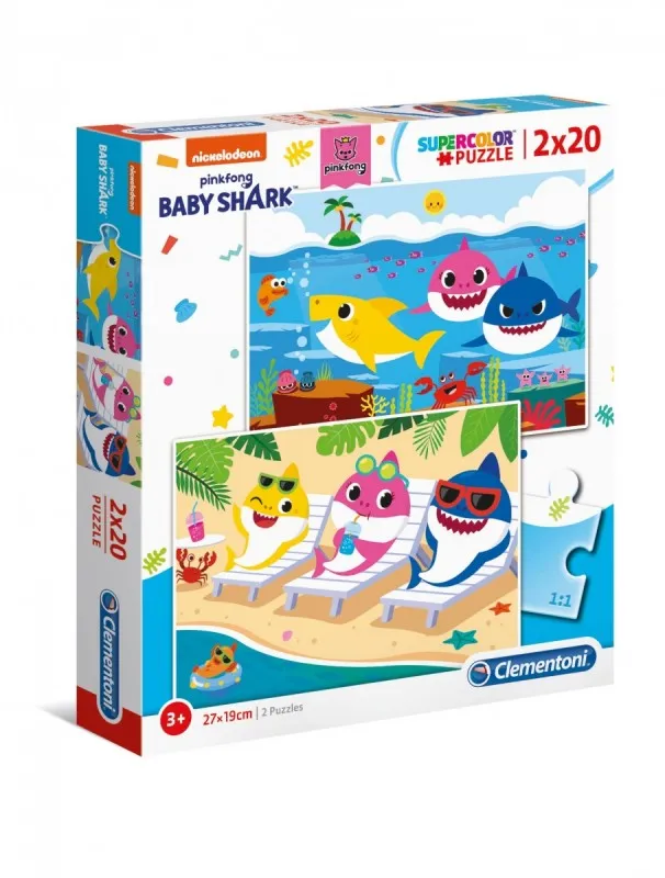 2 Puzzles - Baby Shark