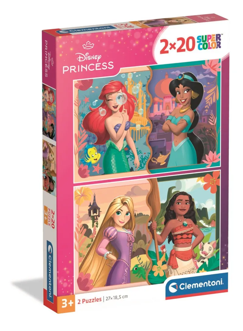 2 Puzzles - Disney Princess