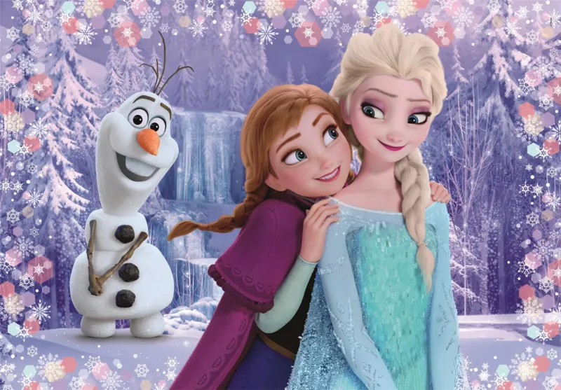 2 Puzzles - La Reine des Neiges 2