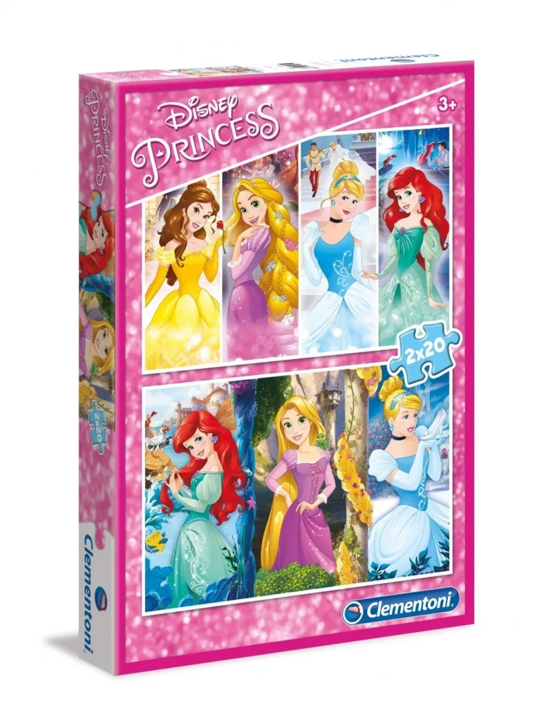 2 Puzzles - Disney Princess