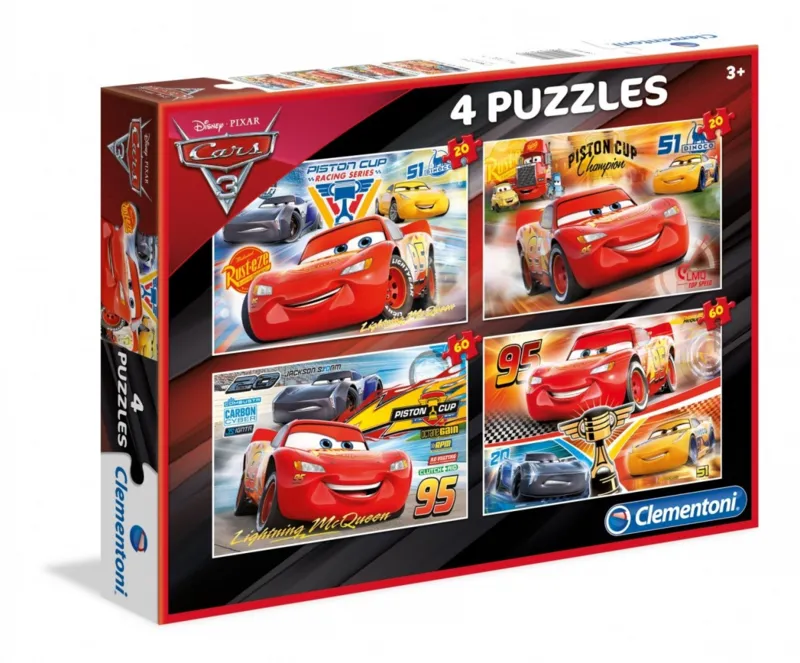 4 Puzzles - Cars 3