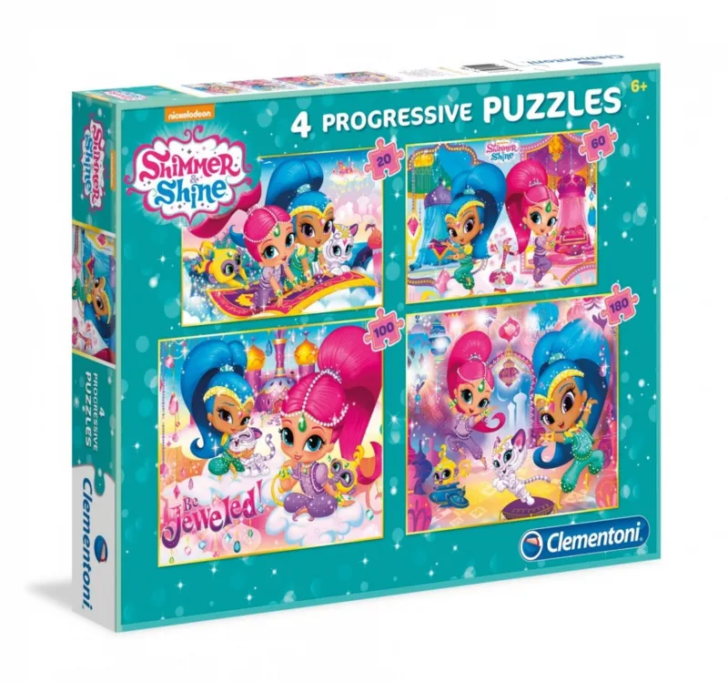 4 Puzzles - Shimmer & Shine