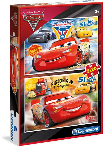 2 Puzzles - Cars 3