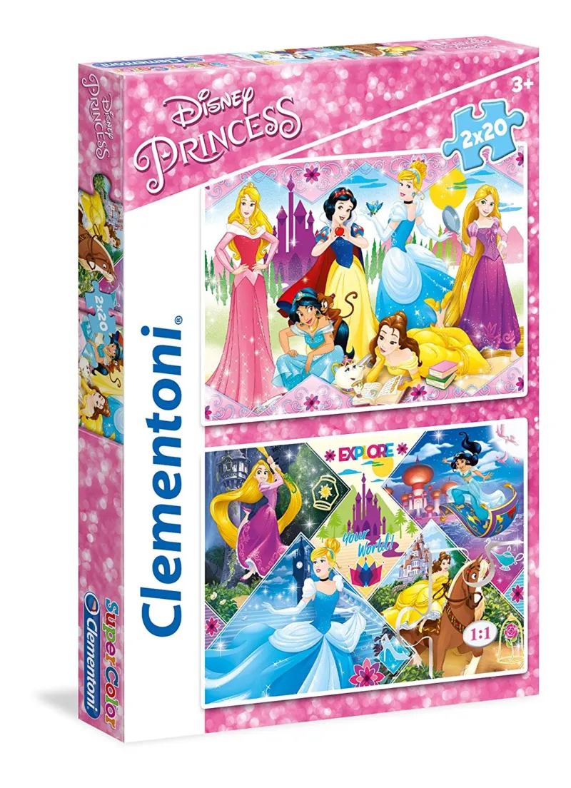 2 Puzzles - Disney Princess