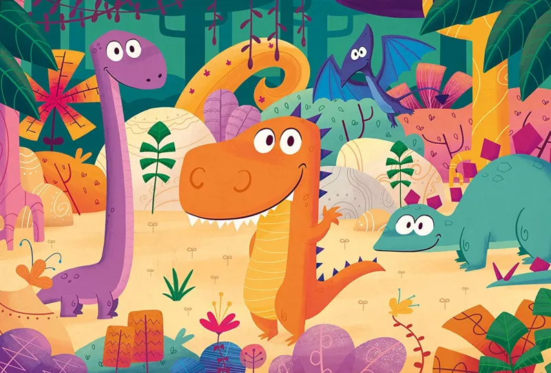 Pièces XXL - Dinosaures