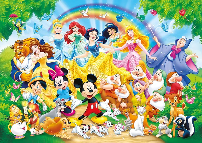 Puzzle Géant de Sol - Disney Family