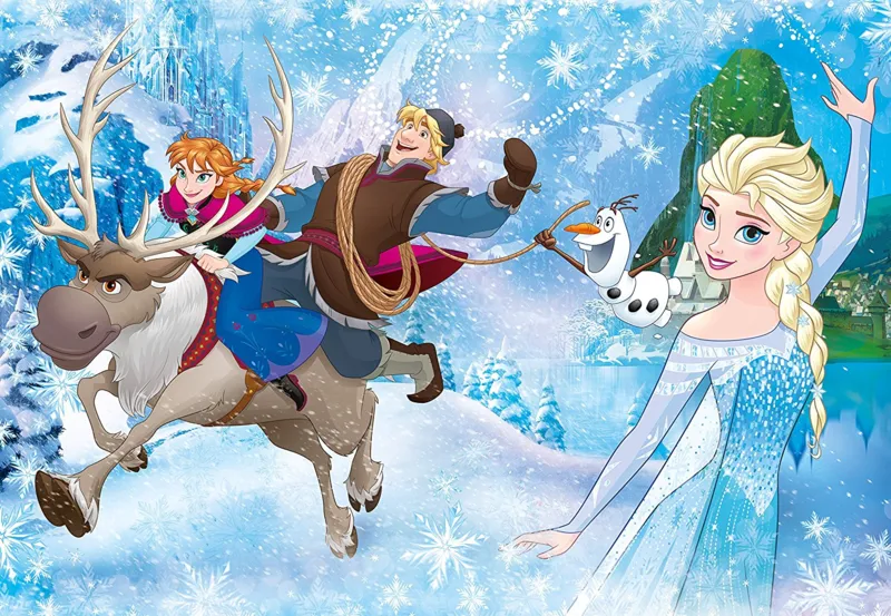 Puzzle Géant de Sol - La Reine des Neiges