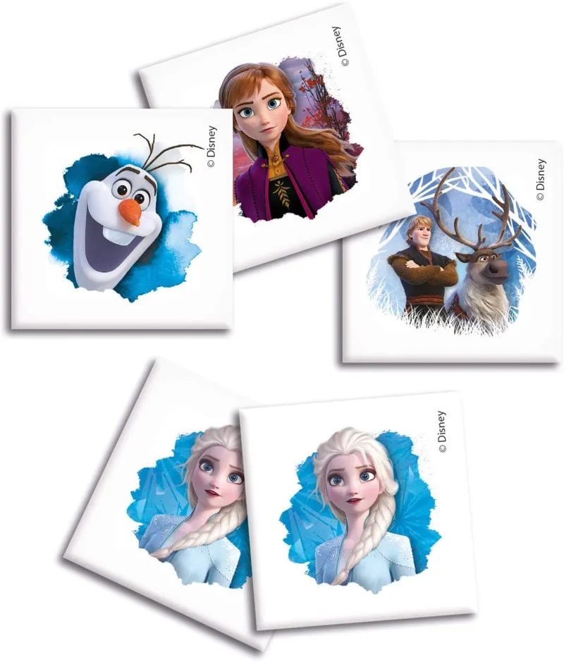 Superkit 4 en 1 - Frozen 2 (2 Puzzles + Memory + Domino)