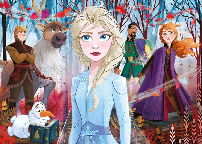 Superkit 4 en 1 - Frozen 2 (2 Puzzles + Memory + Domino)