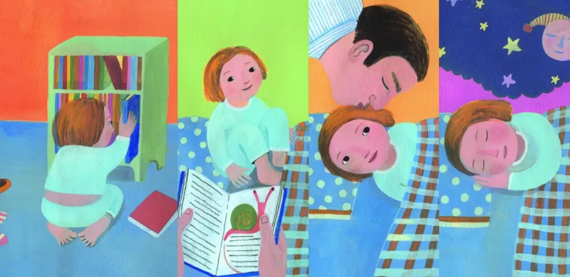 Pièces XXL - Puzzle Séquence - La Routine Quotidienne (4x8 Pièces)