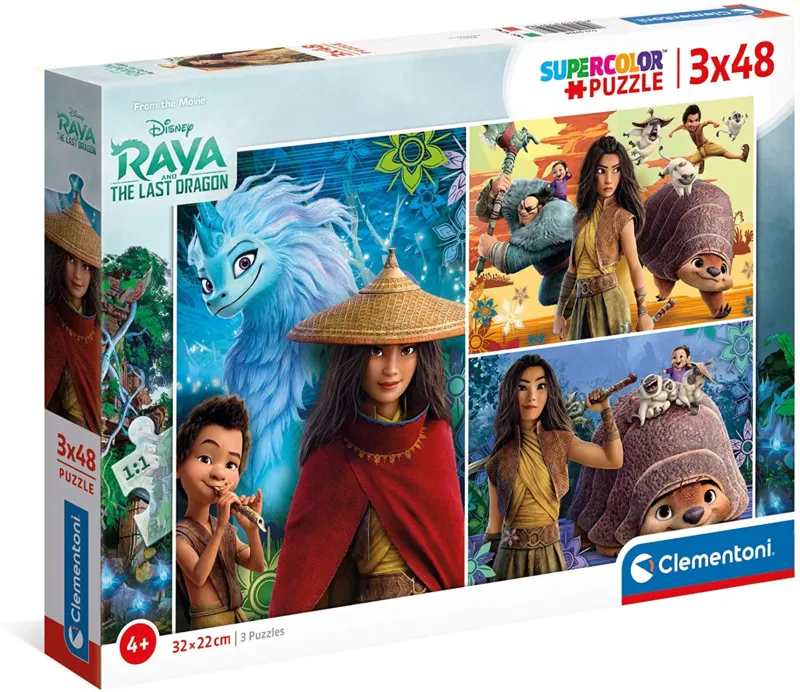 3 Puzzles - Disney Raya