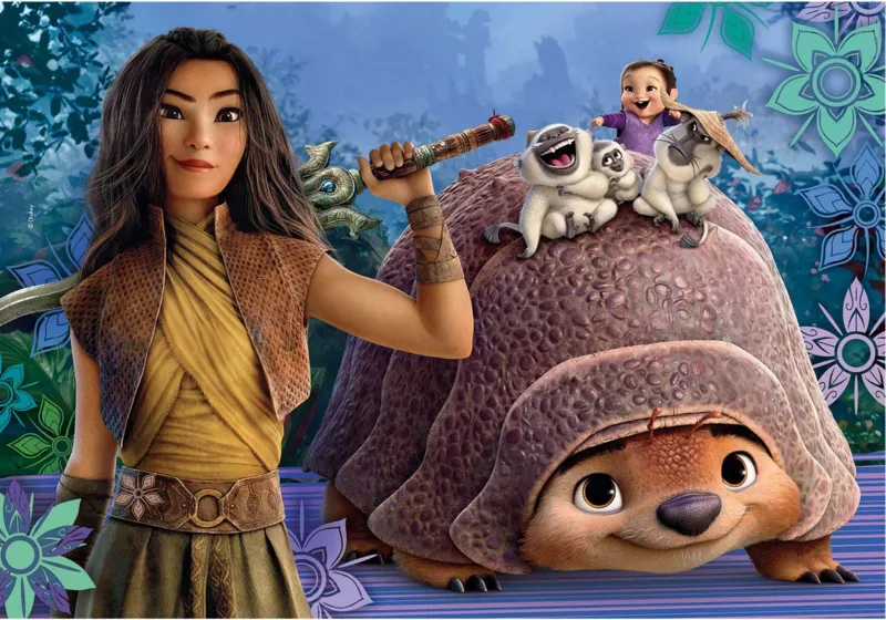 3 Puzzles - Disney Raya