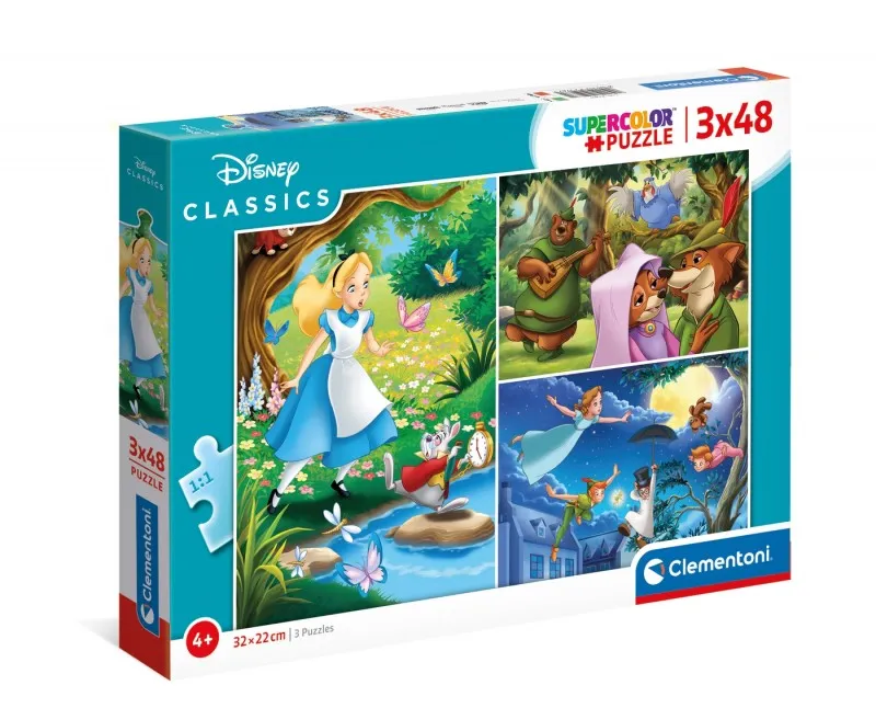 3 Puzzles - Disney Classic