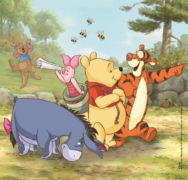 3 Puzzles - Winnie L'Ourson