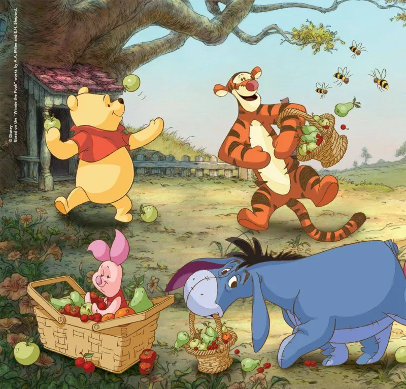 3 Puzzles - Winnie L'Ourson