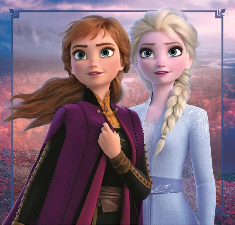 3 Puzzles - La Reine Des Neiges