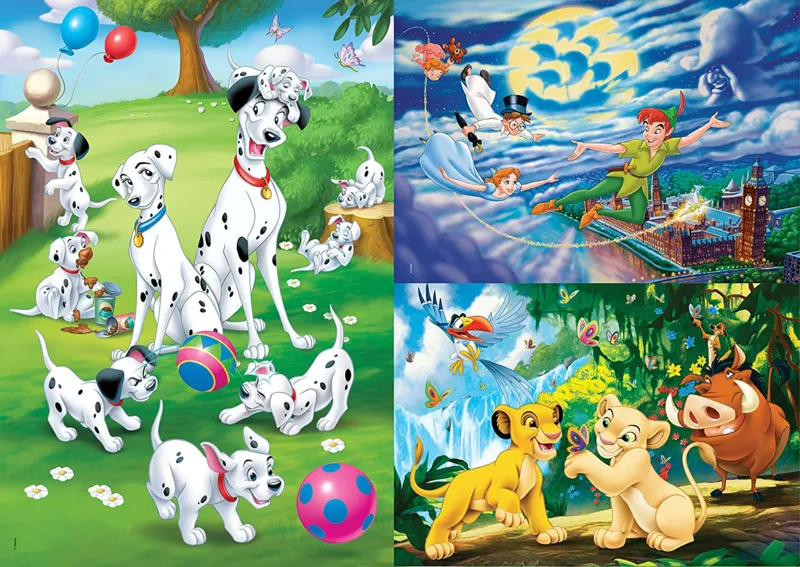 3 Puzzles - Disney